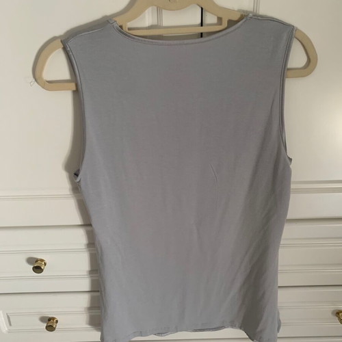 Intimissimi Sleeveless blouse made of silk and modal new, size M, gray
