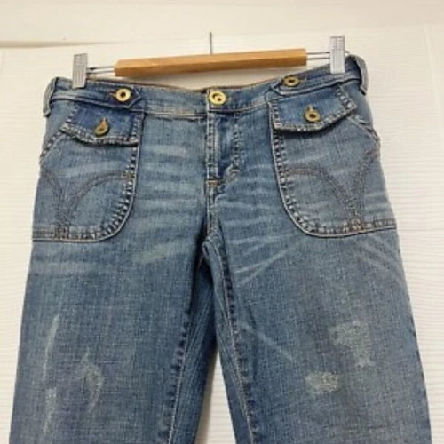 Dolce & Gabbana Jeans used, contrast stitching, size 26/40, low rise Y2k