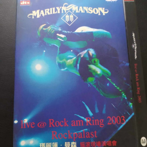 Marilyn Manson DVD Live 2003 new, metal