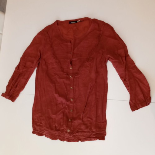 Stradivarius women's shirt like new, red, size L