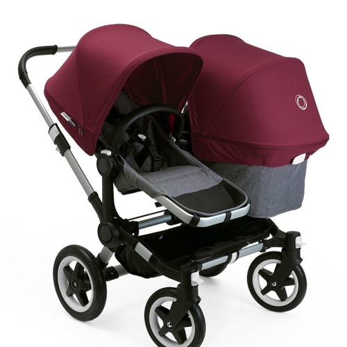 Bugaboo Donkey 2 double stroller like new, complete set for 2 children