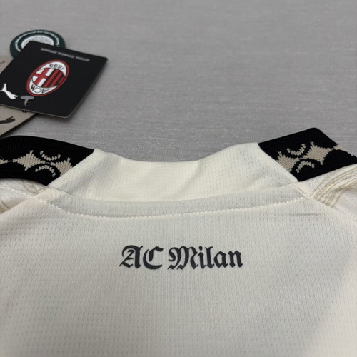 Puma X Pleasures 23/24 AC Milan football kit, official replica
