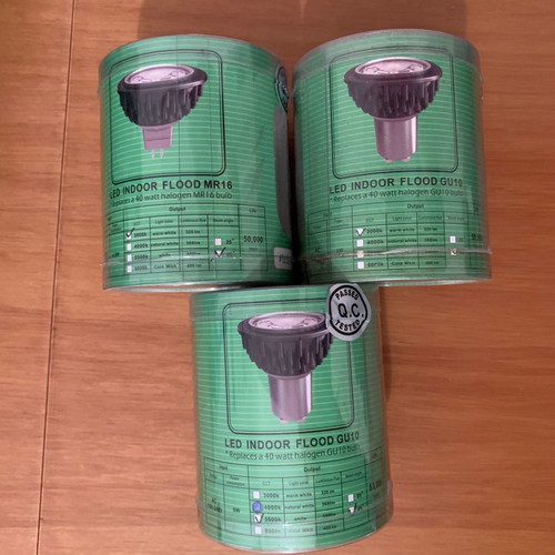 LED GU10 5W bulbs new, pack of 29 pieces