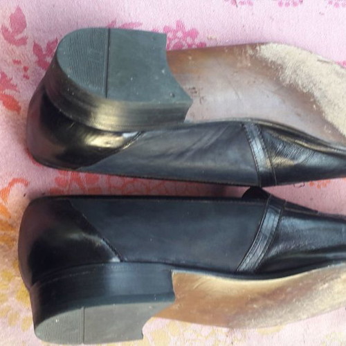 Petridis moccasins used, size 45, blue, made in Italy