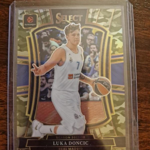 Panini Euroleague Select Real Madrid Luka Doncic card new