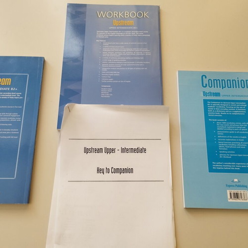 Upstream Upper Intermediate B2+ English full learning pack like new