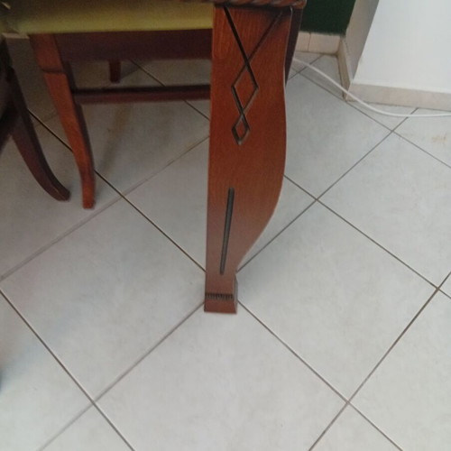 Dining room furniture set with table, 4 chairs and coffee table