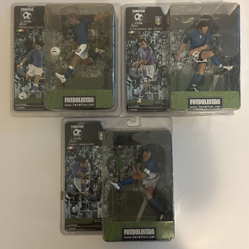 Fanatico Azzurri Serie 1 Complete Set of Figures 2006 like new