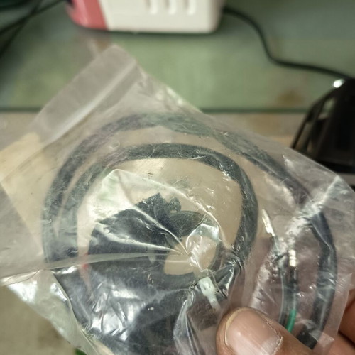 Motorcycle Spotlights like new, pair with cables and switch