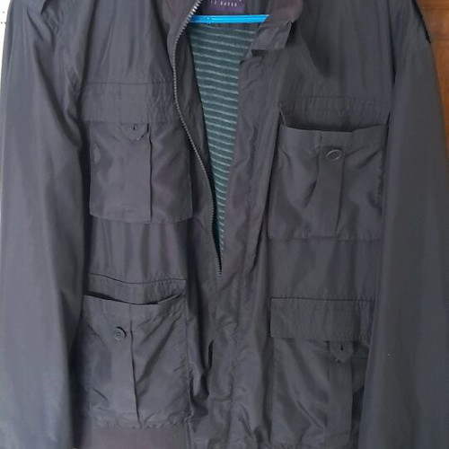 Ted Baker spring jacket like new, size 5 (L/XL), olive