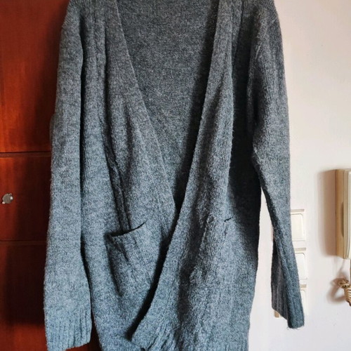 Knitted cardigan new Bianco black size L