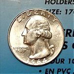  Η.Π.Α ¼ Δολάριο, 1964 Τέταρτο του Ουάσινγκτον#2