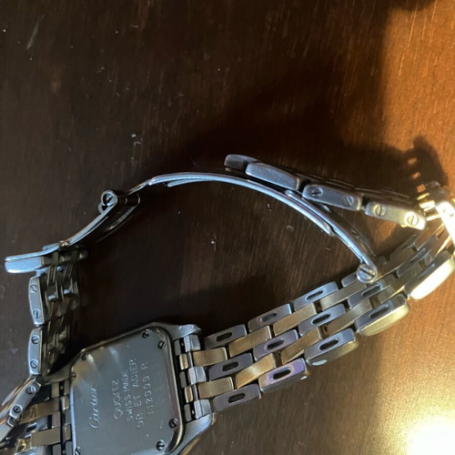 Ρολόι Cartier Panthere Small μεταχειρισμένο, γυναικείο με μπρασελέ χρυσό και ατσάλι