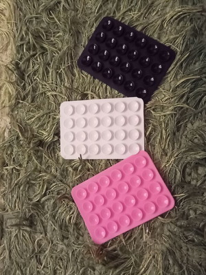 Phone holders set of 3 silicone like new