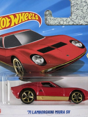 Hot Wheels 71' Lamborghini Miura SV καινούργιο
