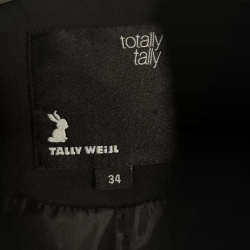 Black women's jacket Tally Weijl size 34 like new