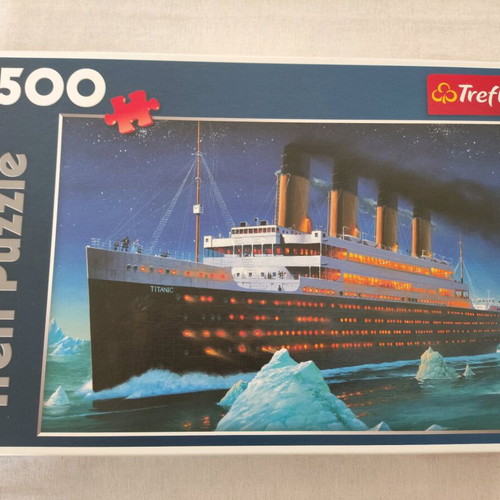 Titanic Jigsaw Puzzle like new, 500 pieces