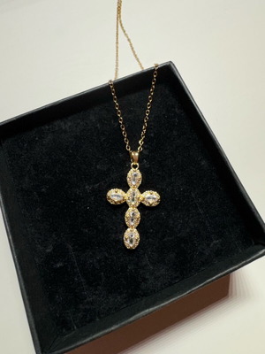 Cross gold new, made of stainless steel