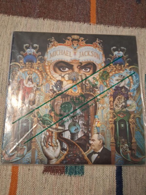 Michael Jackson Dangerous double vinyl album