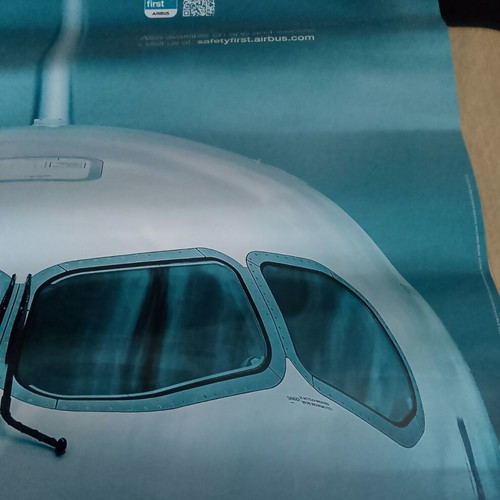Airbus collectible poster new, 40x50 cm