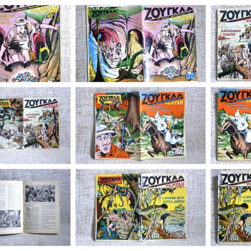 Jungle Tarzan Comics used, issues 1-24, vintage series