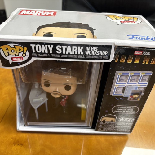 Funko Pop Tony Stark in His Workshop new