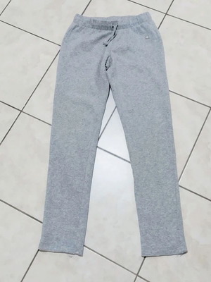Benetton sport jogger pants for girls 11-12 years, grey melange, size 146