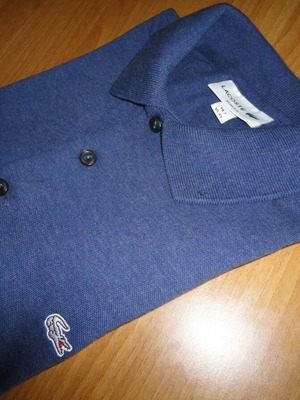 Lacoste men's t-shirt size S like new, blue