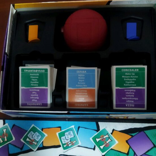 Taboo adult board game used