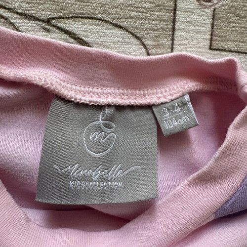 Mirabelle KidsCollection girls' set size 3-4 like new, pink and purple