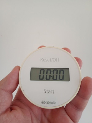 Ψηφιακό χρονόμετρο κουζίνας μεταχειρισμένο με μαγνήτη