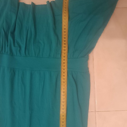 Exit women's summer dress medium like new, turquoise emerald color