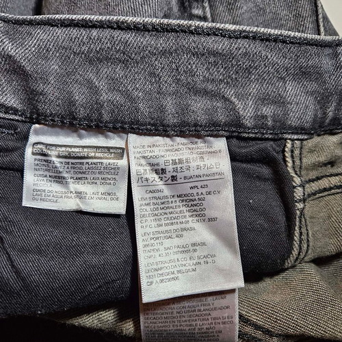 Levi's men's dark gray jeans size M like new