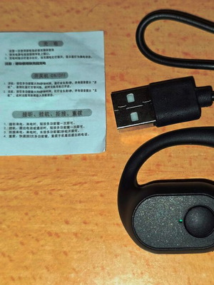 Безжични Bluetooth слушалки с отворено ухо, клипс и докосване, нови