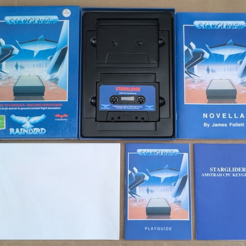 Starglider Amstrad cassette game like new