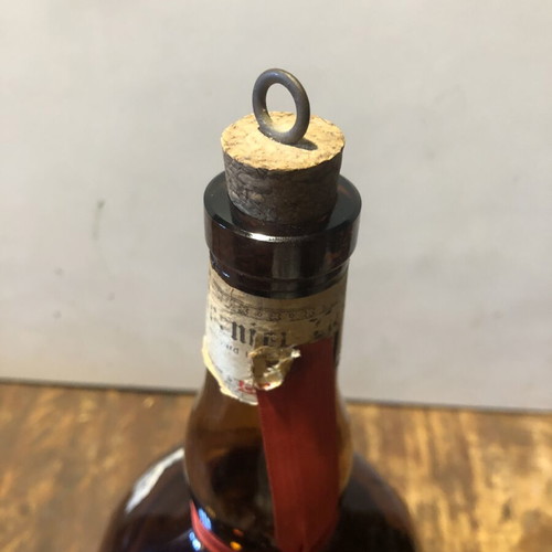 Grand Marnier collectible bottle with cork and drink, 1970s-1980s, used