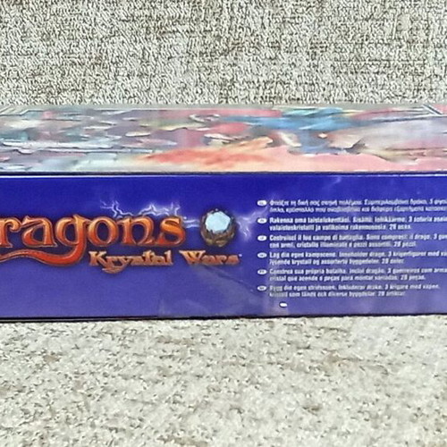 Mega Bloks Vorgan Attack Dragons Krystal Wars set, sealed vintage