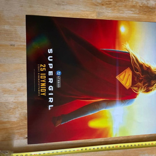 Supergirl movie poster, original