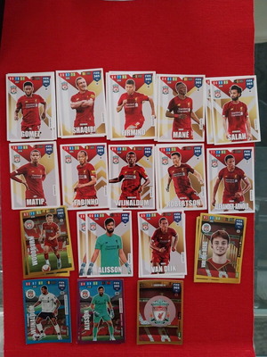 2020 FIFA Panini 365 Adrenalyn Liverpool like new
