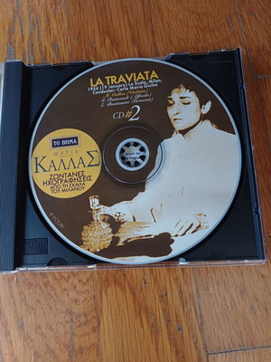 La Traviata CD 2 like new, live recordings Callas 1956