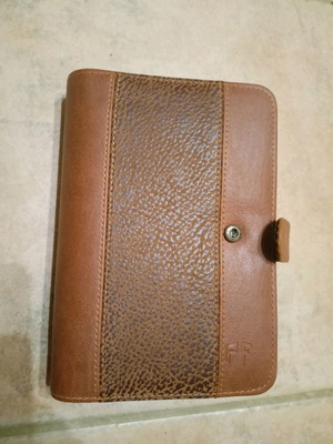 Profile leather personal organizer new