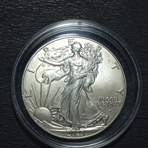 American Silver Eagle 2023 one ounce coin, 999 fine silver