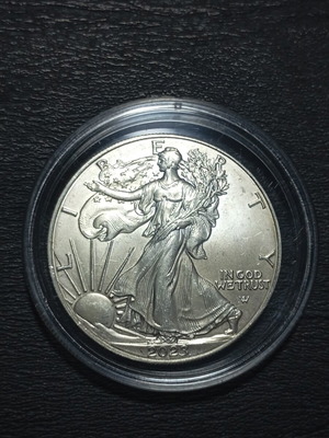 American Silver Eagle 2023 one ounce coin, 999 fine silver