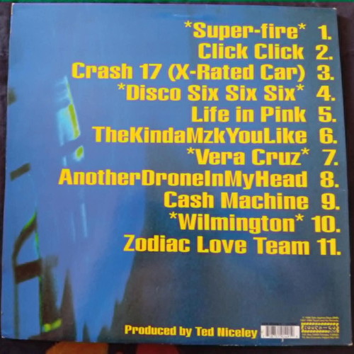 Girls Against Boys House of GVSB vinyl album with 7''