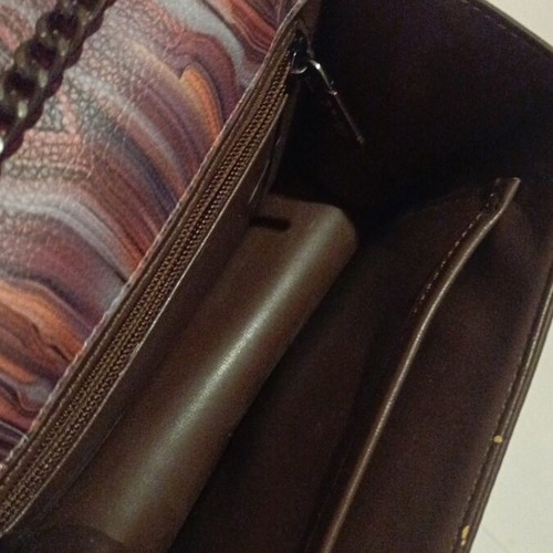 Axel shoulder bag, colorful, magnetic clasp