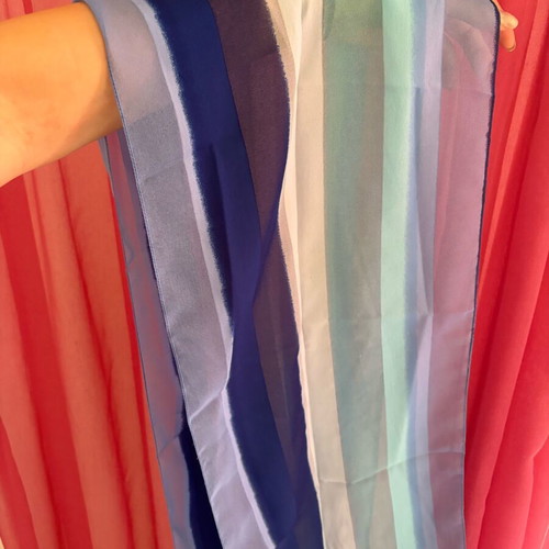 Blue scarf like new