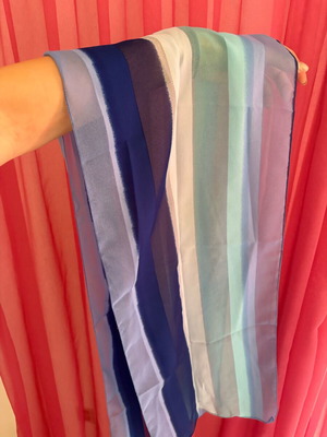 Blue scarf like new