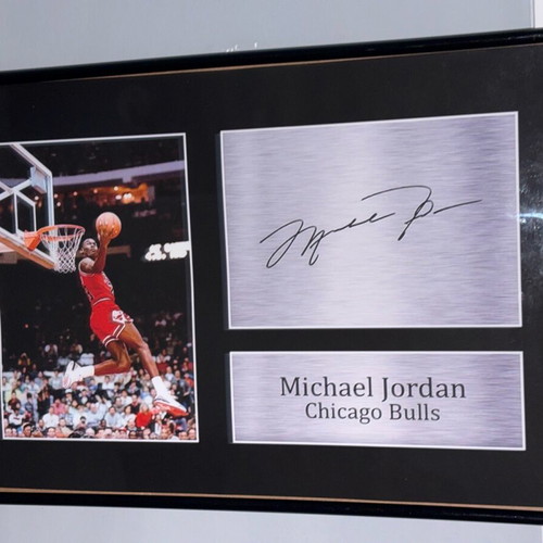 Αφίσα Replica Memorabilia Michael Jordan καινούργια με κορνίζα