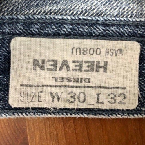 Diesel jeans used collectible anniversary Dirty Thirty W30 L32