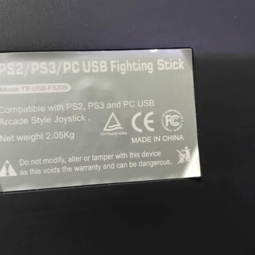 Fighter 4 Arcade Stick used, 2-joystick set for PS2/PS3/PC